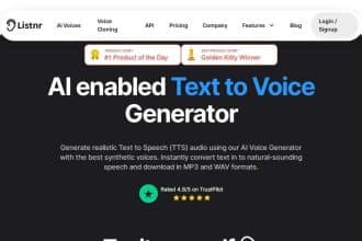 Listnr Voice Generators Review : Pro Or Cons 2023 New Updated