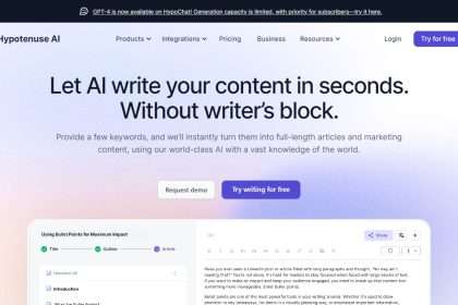 Hypotenuse Ai Copy Writing Tool : Pro Or Cons 2023 New Updated