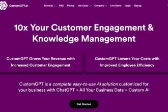 Customgpt Ai Chat Bot Tool Review : Pro Or Cons 2023 New Updated