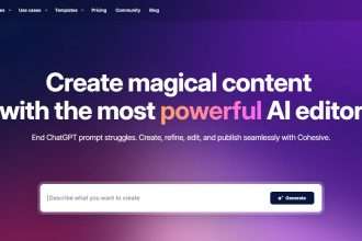 Cohesive Ai Editor Review : Pro Or Cons 2023 New Updated