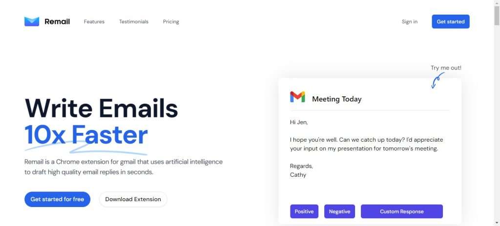 Remail  (Best AI Email Tools)