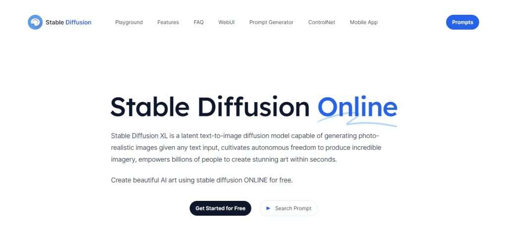 Stable Diffusion (Best Ai Logo Generator)