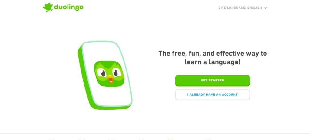 Duolingo (Best Ai Websites For Students)