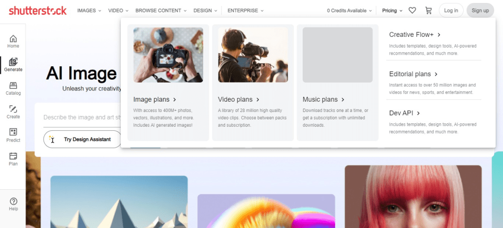 Shutterstock AI Image Generator (Best Ai Art Generators )