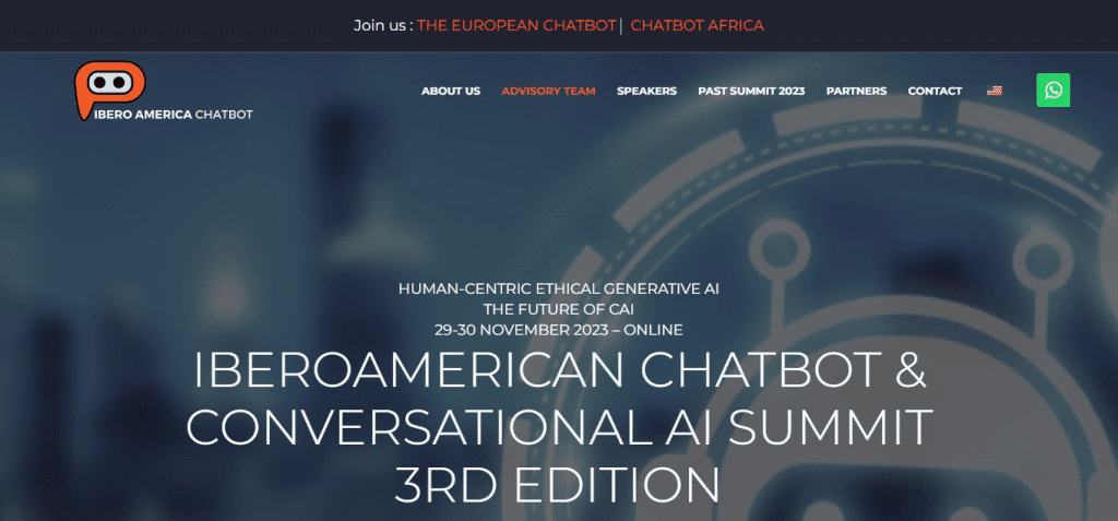 Ibero American Chatbot & Conversational AI Summit