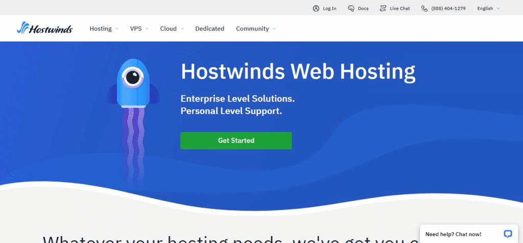 Hostwinds (Best Web Hosting For Ai Business )