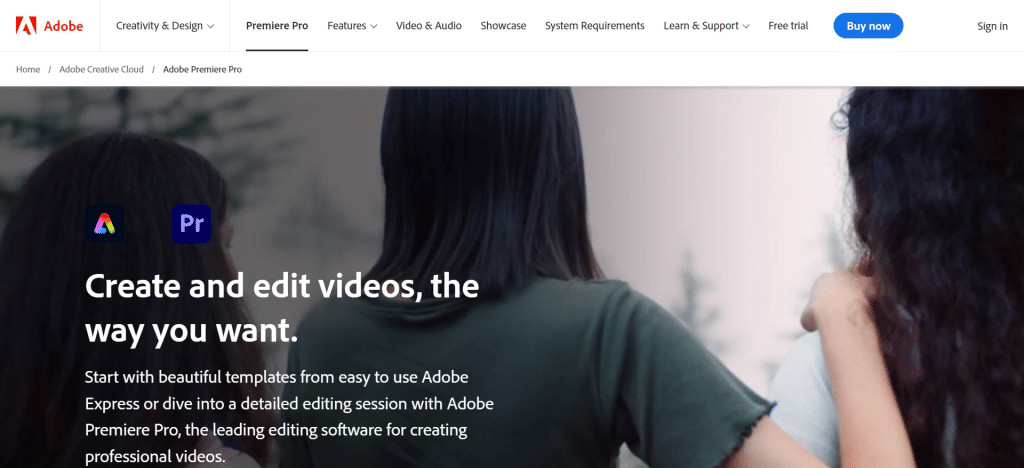Adobe Premiere Pro (Best Video Software)