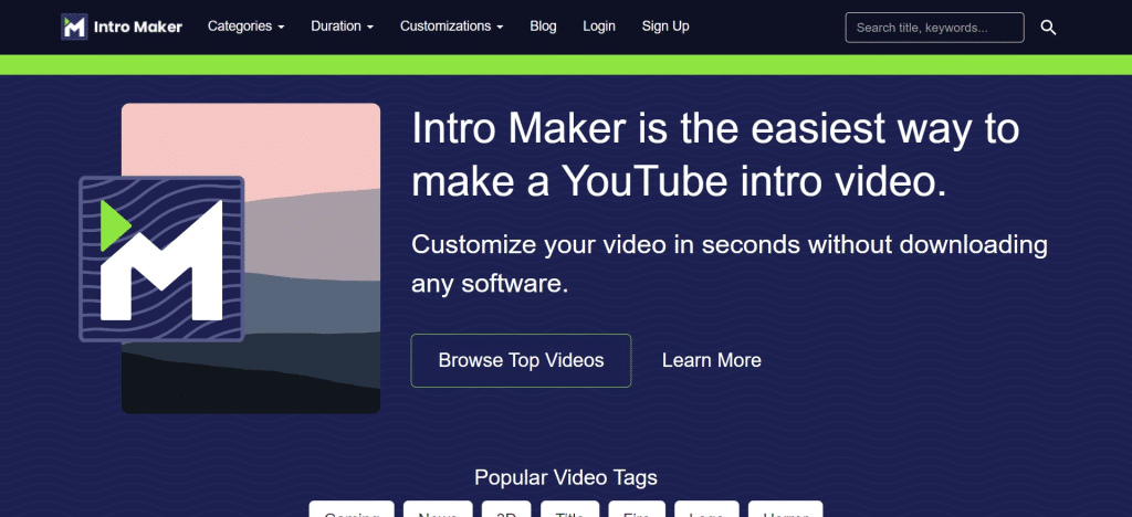 Intro Maker (Best Video Software)