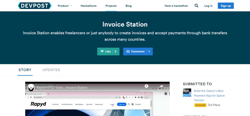 Invoice Station
