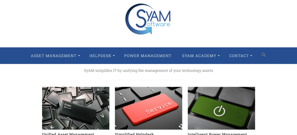 Syam Software (Best IT Asset Management Software )
