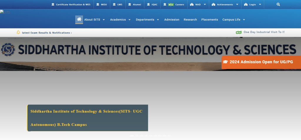 Siddhartha Institute of Technology and Sciences