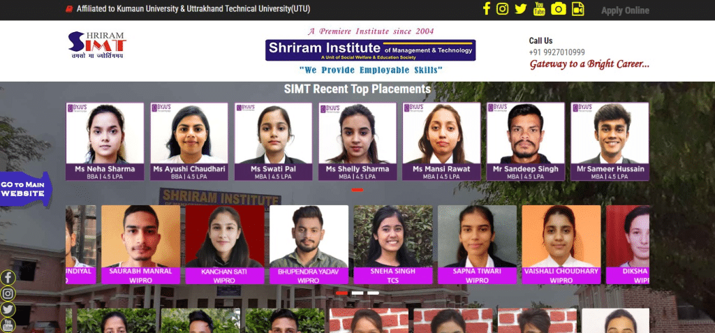 Shri Ram Institute of Technology (Best Software Engineering Schools)