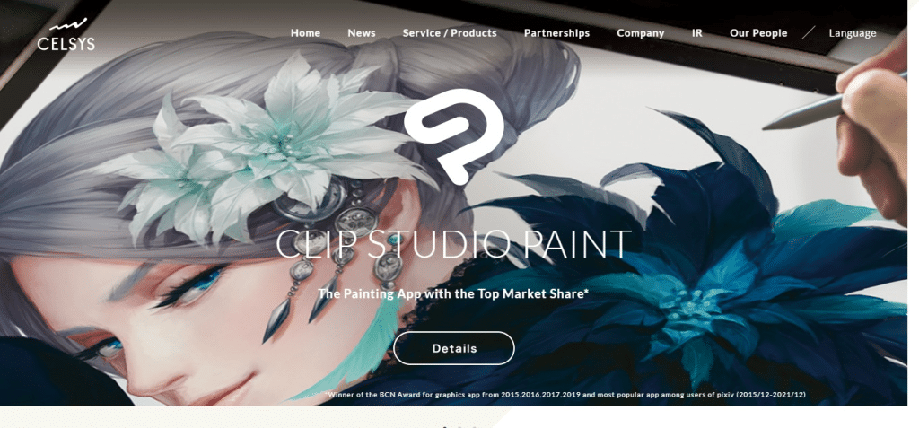 Celsys Clip Studio (Best Software For Graphic Design)