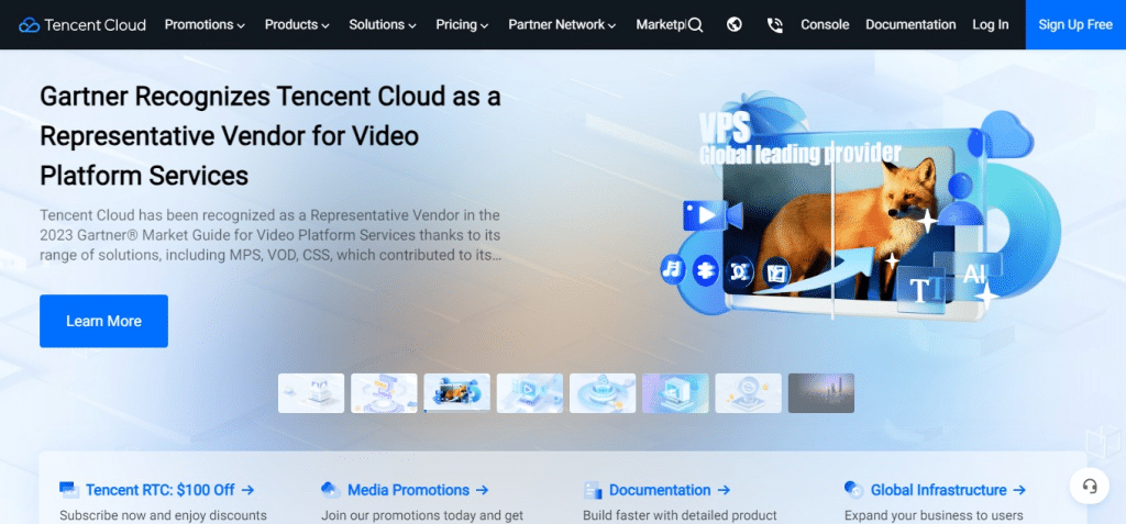 Tencent Cloud (Best Cloud Platform as a Service (PaaS) Software)
