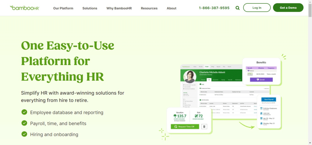 BambooHR (Best HRMS & HCM Software)
