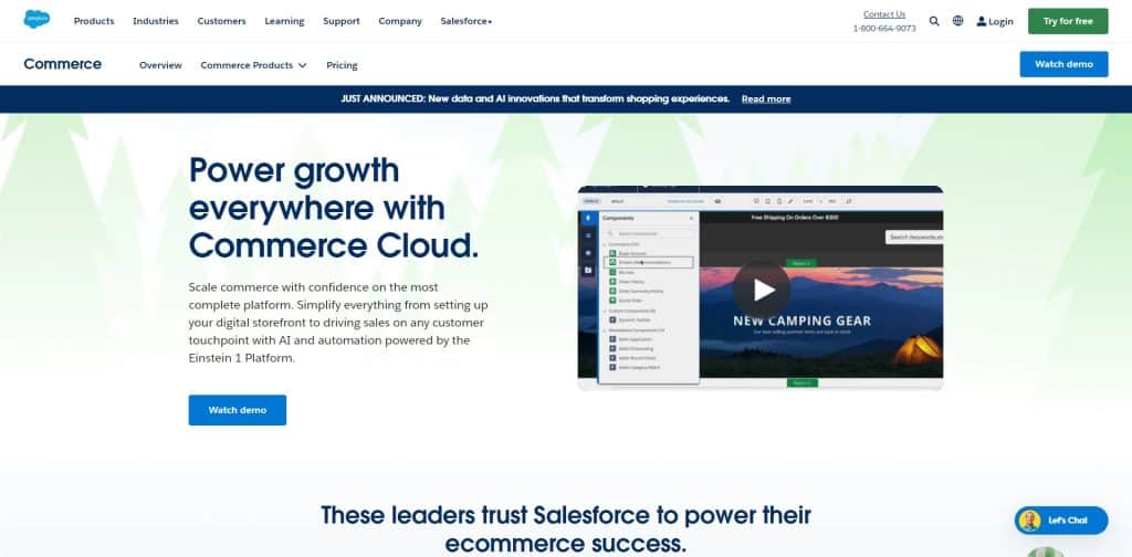 11. Salesforce Commerce Cloud
