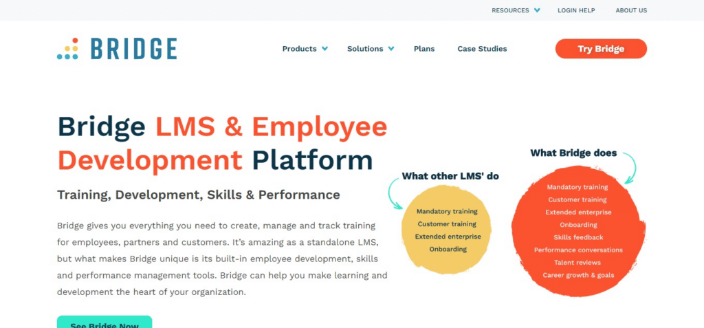 Bridge LMS (Best Learning Management Systems)
