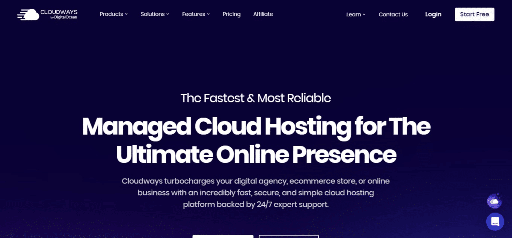 Cloudways (Best Cheap WordPress Hosting Services)