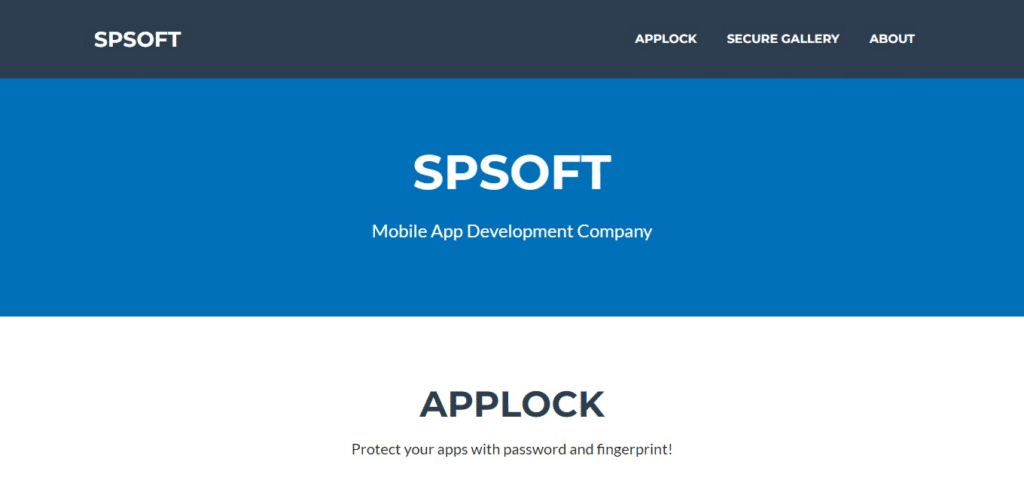 SpSoft AppLock