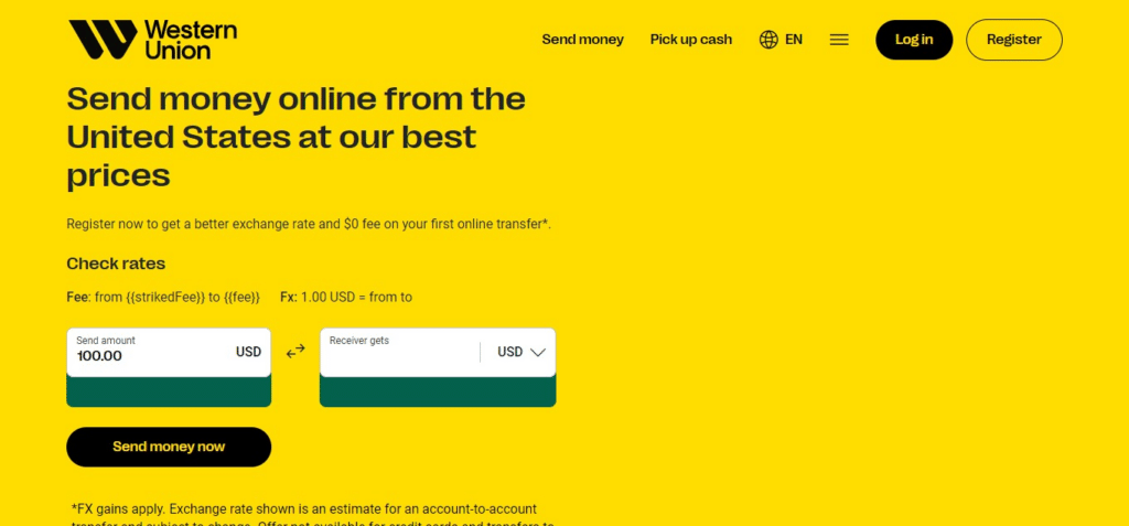 Western Union (Best App To Send Money To Nigeria )