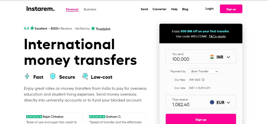 Instarem (Best App To Send Money To Nigeria )