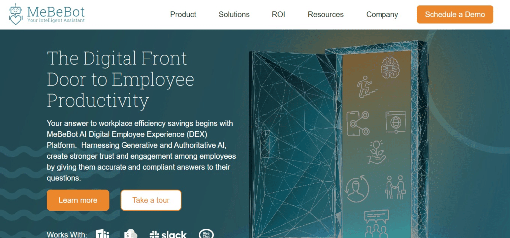 MeBeBot Intelligent Assistant (Best HR Service Delivery Software)