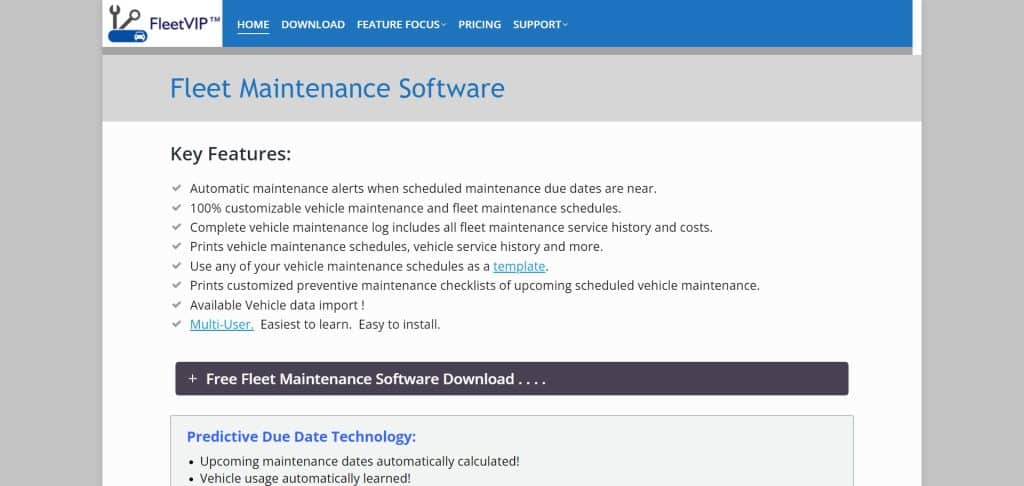 Best Fleet Maintenance Software