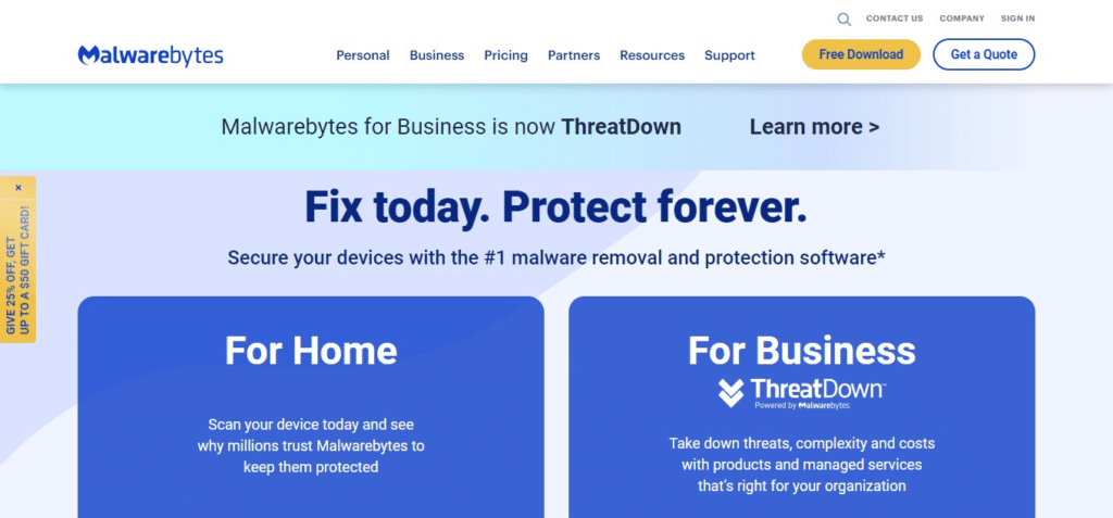 Malwarebytes  (Best Free Security App For Android)
