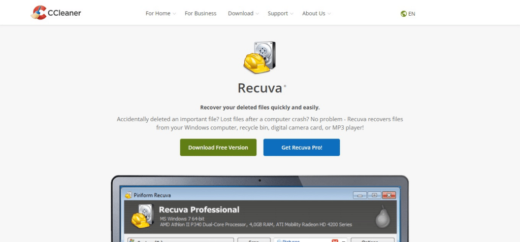 Recuva (Best File Recovery App for Android)