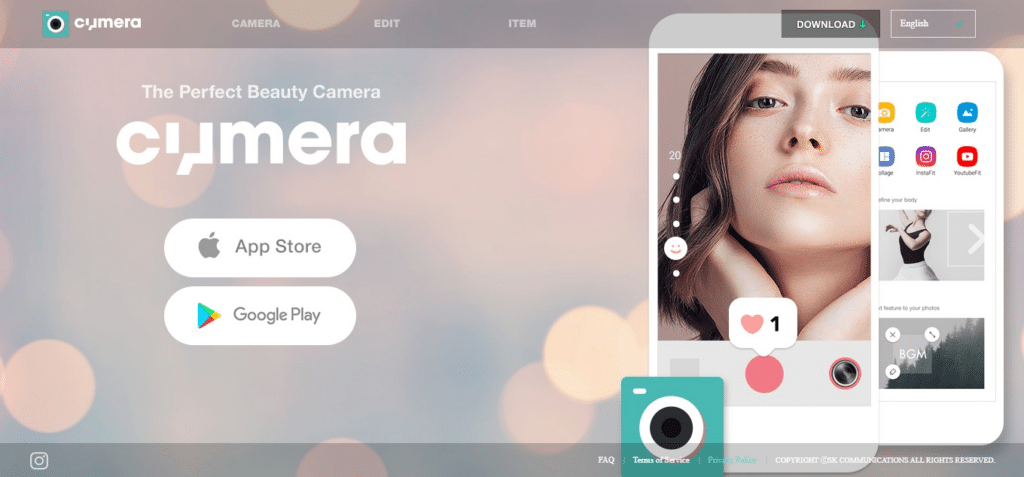 Cymera (Best Camera App For Android)