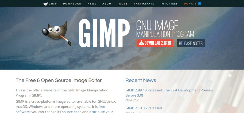  GIMP (Best Software To Design T Shirts)