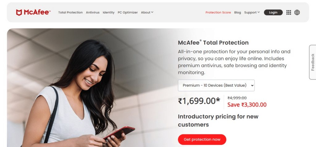McAfee Total Protection 