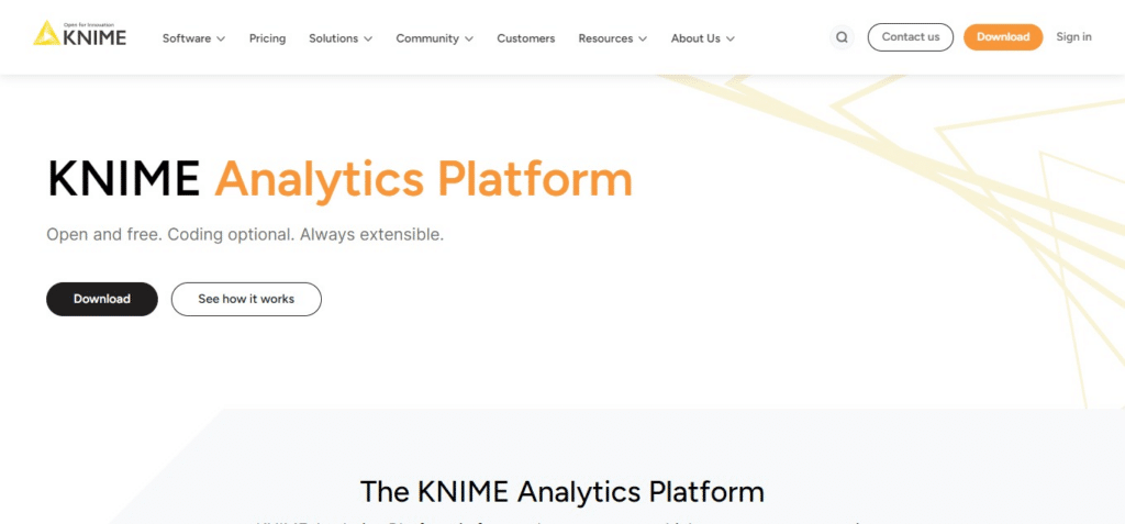 KNIME Analytics Platform