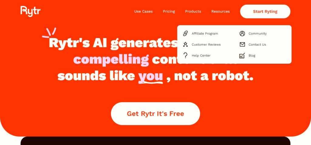 Rytr AI Tools For Journalists