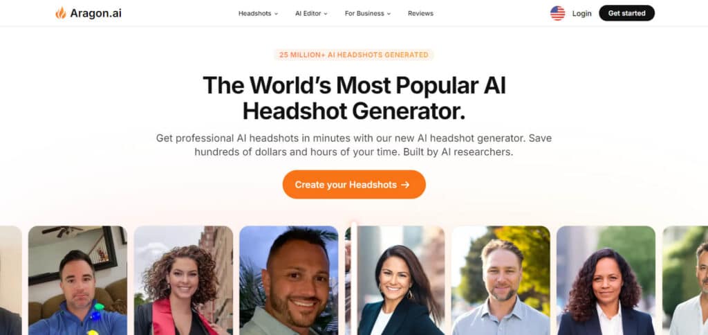 Aragon.ai Ai Headshot Generators