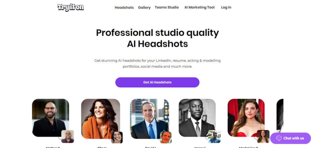 Try it on AI Ai Headshot Generators