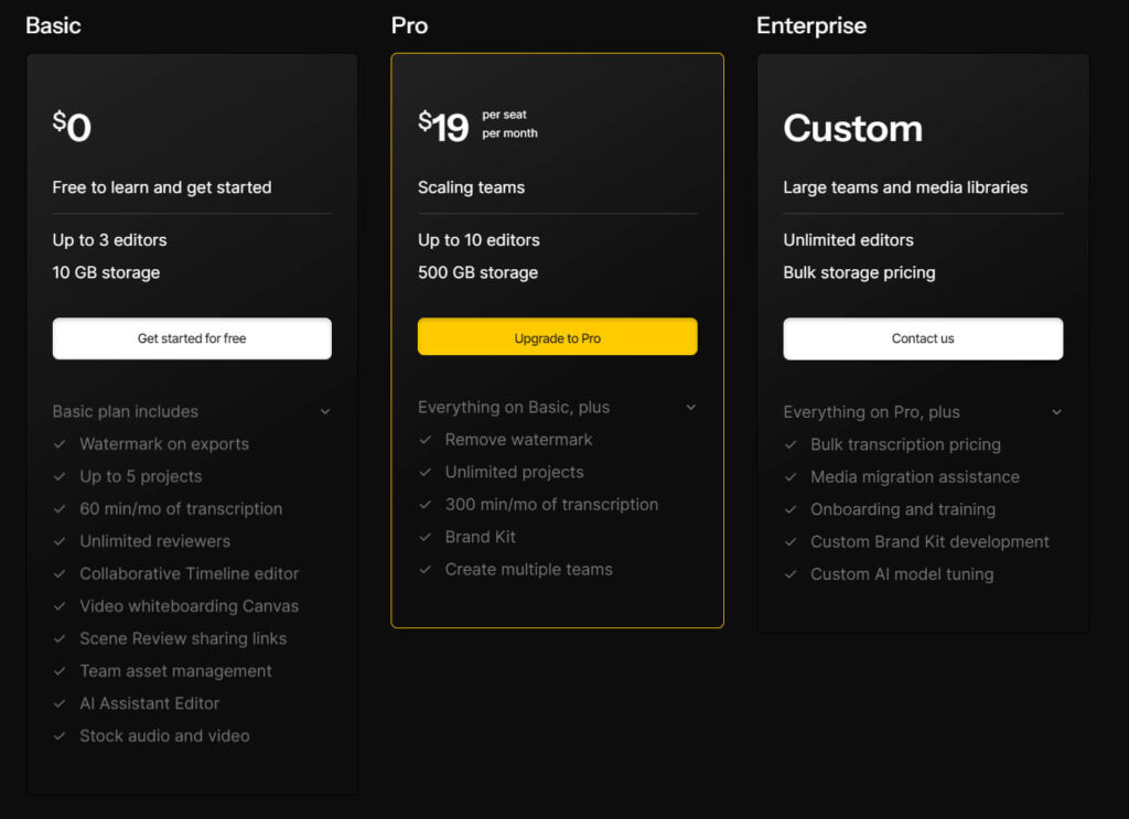 Scenery Ai Offer Simple, Transparent Pricing