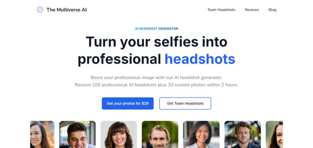 The Multiverse Ai Headshot Generators