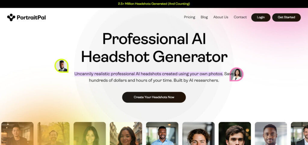 PortraitPal Ai Headshot Generators