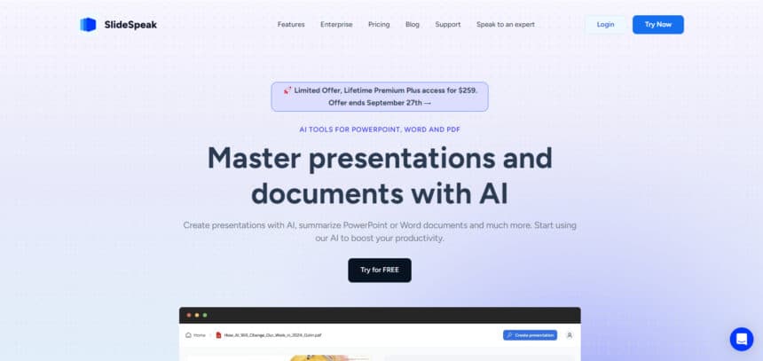 Slidespeak Ai Review For 2024 : Prices & Features: Most Honest Review