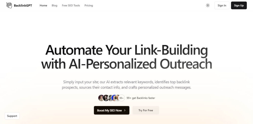 BacklinkGPT  Best Ai Driven Backlink Provider