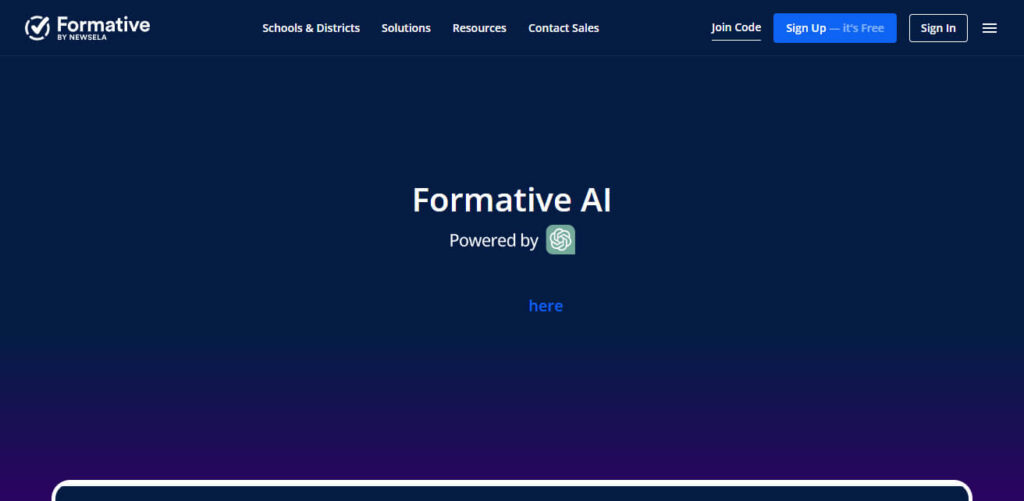 Formative AI Best Ai For Teachers To Make Slide Shows