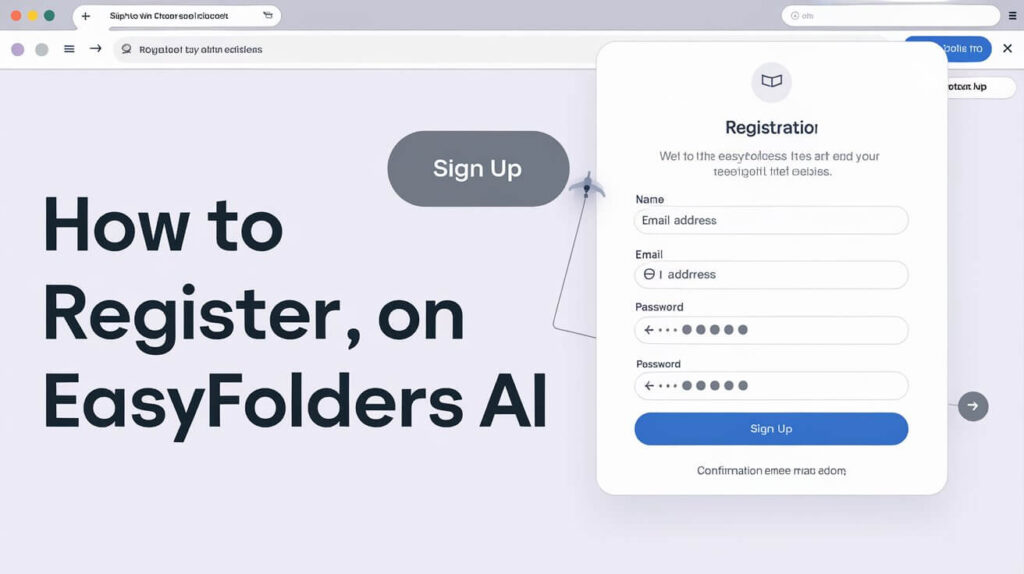 How Can I Register On This Easyfolders AI Program?