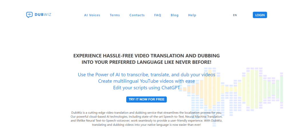 DubWiz Best Ai Dubbing Tools