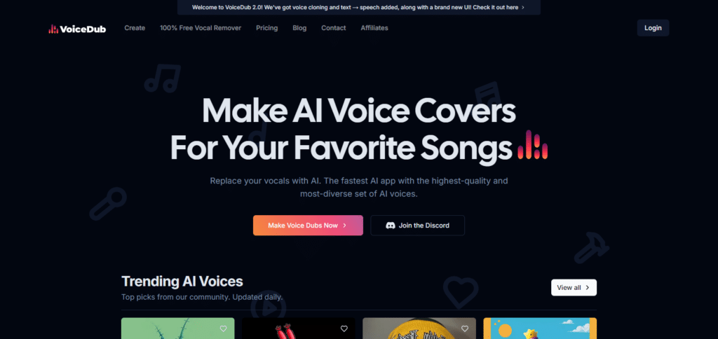 Voicedub Best Ai Dubbing Tools