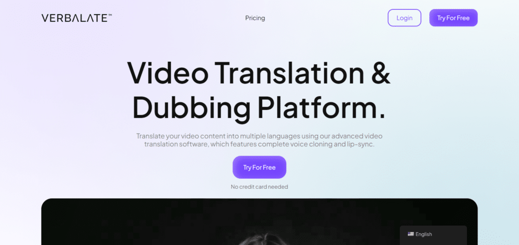 Verbalate Best Ai Dubbing Tools