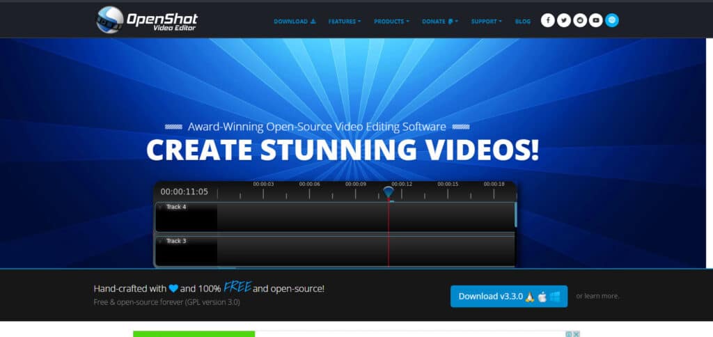 OpenShot Best Ai Video Editing Tools In India 