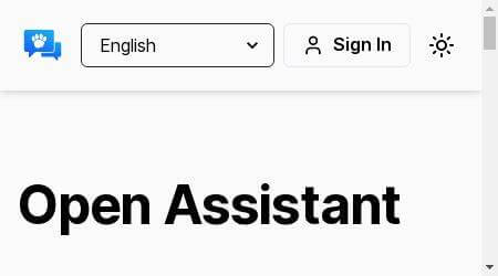 Open Assistant