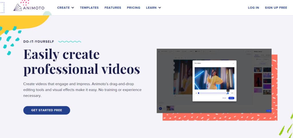 Animoto Best Ai Video Editing Tools In India 