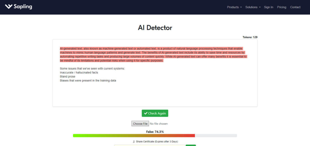 Sapling AI